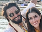 Ranveer Singh and Kriti Sanon were in Varanasi for a special fashion show.