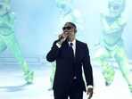 Will Smith performs the Men in Black theme at Coachella