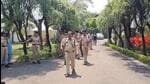 The Chhindwara police turned up at Kamal Nath’s residence on a complaint by the BJP candidate days before the April 19 voting (Videograb)