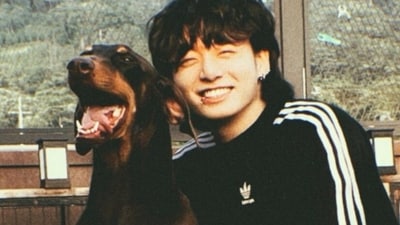 BTS Jungkook returns as Bam's Dad on Instagram, crosses 2.5 Million: (Bam's Instagram) BTS Jungkook returns as Bam's Dad on Instagram, crosses 2.5 Million: (Bam's Instagram)