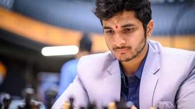 India's Vidit Gujrathi during Candidates tournament India's Vidit Gujrathi during Candidates tournament