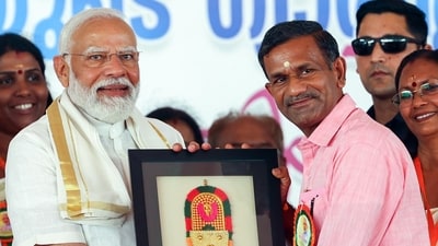 PM Narendra Modi assured that Kerala's voice would be heard in Parliament after the upcoming Lok Sabha elections. (BJP) PM Narendra Modi assured that Kerala's voice would be heard in Parliament after the upcoming Lok Sabha elections. (BJP)