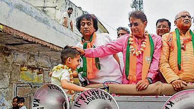 BJP candidate Arun Govil campaigns in Meerut. (FILE PHOTO) BJP candidate Arun Govil campaigns in Meerut. (FILE PHOTO)