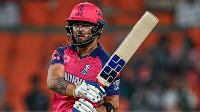 Riyan Parag has shown consistency with the bat this season and also in the race of Orange Cap. (AFP) Riyan Parag has shown consistency with the bat this season and also in the race of Orange Cap. (AFP)