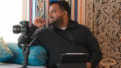Heritage storyteller Maroof Umar makes content for his Instagram page @maroofculmen Heritage storyteller Maroof Umar makes content for his Instagram page @maroofculmen
