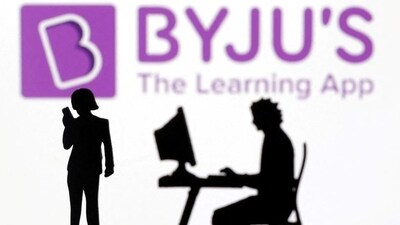 Byju's logo is seen in this illustration. Byju's CEO Arjun Mohan resigned seven months after he took over the role. Byju's logo is seen in this illustration. Byju's CEO Arjun Mohan resigned seven months after he took over the role.