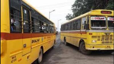 Federation president Kulbhushan Sharma, who held a briefing on checks being conducted on private school buses across the state in the aftermath of Kanina school bus mishap, said the private schools were not opposed to checks being conducted by Haryana government. (HT Photo) Federation president Kulbhushan Sharma, who held a briefing on checks being conducted on private school buses across the state in the aftermath of Kanina school bus mishap, said the private schools were not opposed to checks being conducted by Haryana government. (HT Photo)