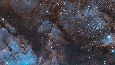 Messier 17, also known as the Omega Nebula or Swan Nebula, is one of the largest star-forming regions in our Milky Way Galaxy. (Instagram/@nasahubble) Messier 17, also known as the Omega Nebula or Swan Nebula, is one of the largest star-forming regions in our Milky Way Galaxy. (Instagram/@nasahubble)