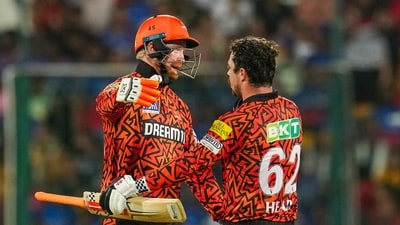 Riding on Travis Head and Heinrich Klaasen's knocks, SRH re-wrote history again with highest IPL total. (PTI) Riding on Travis Head and Heinrich Klaasen's knocks, SRH re-wrote history again with highest IPL total. (PTI)