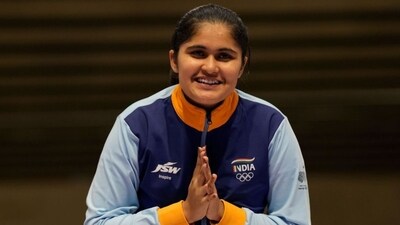 Shooter Palak Gulia (X/@India_AllSports) Shooter Palak Gulia (X/@India_AllSports)