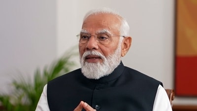 Prime Minister Narendra Modi speaks during an interview with ANI.. (ANI) Prime Minister Narendra Modi speaks during an interview with ANI.. (ANI)