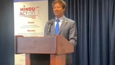 In a press conference titled “celebrating Hindu Americans and condemning Hinduphobia”, Thanedar stressed on the threats being issued to Indian-Americans residing in the United States. (X)