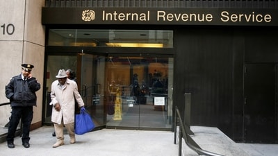 The IRS is promoting the customer service improvements the agency rolled out since receiving tens of billions in new funding dollars through Democrats' Inflation Reduction Act. (REUTERS)
