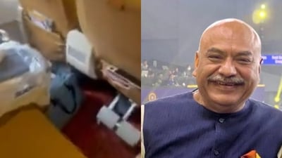 The passenger also claimed that the flight didn't fly as per the schedule and was over an hour late. (X/@SudhanshuBJP) The passenger also claimed that the flight didn't fly as per the schedule and was over an hour late. (X/@SudhanshuBJP)