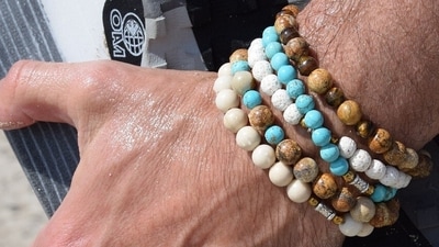Crystals like turquoise and tiger's eye are used for protection Crystals like turquoise and tiger's eye are used for protection