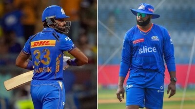 Kieron Pollard has backed Hardik Pandya to start getting cheers soon. (PTI Images) Kieron Pollard has backed Hardik Pandya to start getting cheers soon. (PTI Images)