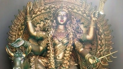 Chaitra Navratri 2024: Goddess Kalratri is worshipped on Day 7 or Saptami tithi of Chaitra Navratri. (Wikipedia) Chaitra Navratri 2024: Goddess Kalratri is worshipped on Day 7 or Saptami tithi of Chaitra Navratri. (Wikipedia)