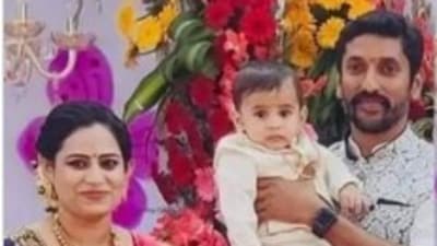 Arun Yogiraj with his family. (Instagram) Arun Yogiraj with his family. (Instagram)