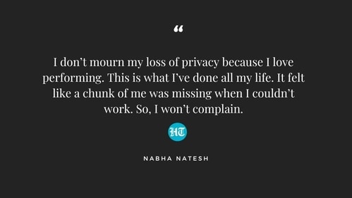 Nabha Natesh on how she doesn't mind the pitfalls of fame. Nabha Natesh on how she doesn't mind the pitfalls of fame.