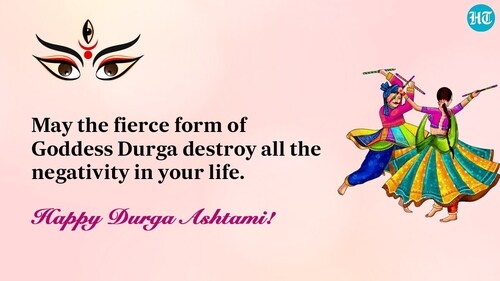 Happy Durga Ashtami 2024: It is believed that goddess Chamunda emerged from the forehead of Maa Durga and slayed demons Chanda and Munda, and Raktabija, who were associates of Mahishasura. Happy Durga Ashtami 2024: It is believed that goddess Chamunda emerged from the forehead of Maa Durga and slayed demons Chanda and Munda, and Raktabija, who were associates of Mahishasura.
