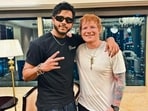 King met Ed Sheeran in Mumbai last month King met Ed Sheeran in Mumbai last month