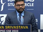 Aditya Srivastava from Lucknow is the UPSC civil services 2023 topper. Aditya Srivastava from Lucknow is the UPSC civil services 2023 topper.