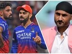 RCB left premier pacer Mohammed Siraj on the bench against SRH RCB left premier pacer Mohammed Siraj on the bench against SRH