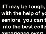 An IIT Kharagpur alum posted this image while sharing a post on how seniors help juniors in college. An IIT Kharagpur alum posted this image while sharing a post on how seniors help juniors in college.