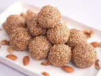 A healthy and tasty way of preparing Til gur dry fruit laddoo at home.