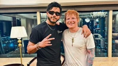 King met Ed Sheeran in Mumbai last month King met Ed Sheeran in Mumbai last month