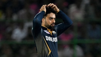 Rashid Khan has claimed 6 wickets for Gujarat Titans in as many matches this season. (AFP) Rashid Khan has claimed 6 wickets for Gujarat Titans in as many matches this season. (AFP)