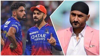 RCB left premier pacer Mohammed Siraj on the bench against SRH (ANI-AP) RCB left premier pacer Mohammed Siraj on the bench against SRH (ANI-AP)