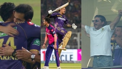 Sunil Narine's maiden ton lit up the Eden Gardens on Tuesday. Sunil Narine's maiden ton lit up the Eden Gardens on Tuesday.