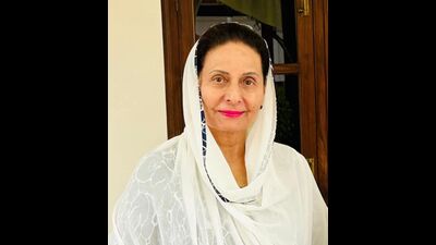 Preneet Kaur, who followed her husband, Capt Amarinder Singh, to the BJP, is a four-time MP from Patiala, having won in 1999, 2004, 2009 and 2019. (HT) Preneet Kaur, who followed her husband, Capt Amarinder Singh, to the BJP, is a four-time MP from Patiala, having won in 1999, 2004, 2009 and 2019. (HT)