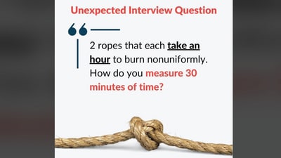 Do you think you have what it takes to solve this rope-related brain teaser? (Reddit/@onstep2) Do you think you have what it takes to solve this rope-related brain teaser? (Reddit/@onstep2)