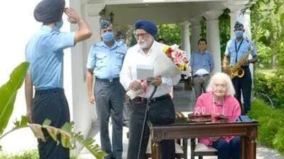 Sq Ldr DS Majithia’s (retd) tenure as the flight commander of the legendary No. 4 Squadron, ‘The Fighting Oorials,’ from 1942 to 1943 at Burma remains etched in the annals of history (X/@IAF_MCC) Sq Ldr DS Majithia’s (retd) tenure as the flight commander of the legendary No. 4 Squadron, ‘The Fighting Oorials,’ from 1942 to 1943 at Burma remains etched in the annals of history (X/@IAF_MCC)