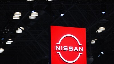The Nissan logo is displayed during the New York International Auto Show at the Jacob Javits Convention Center in New York City. (AFP) The Nissan logo is displayed during the New York International Auto Show at the Jacob Javits Convention Center in New York City. (AFP)
