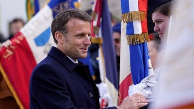 French President Emmanuel Macron (Reuters)