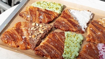 Go flat FTW! The new take on croissants is churning up a viral storm! (Instagram) Go flat FTW! The new take on croissants is churning up a viral storm! (Instagram)