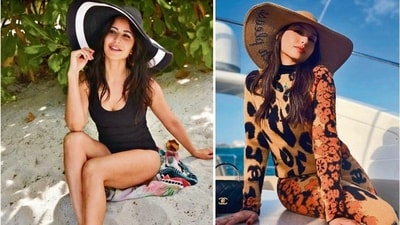 Katrina Kaif and Nora Fatehi flaunt chic sun hats (Instagram) Katrina Kaif and Nora Fatehi flaunt chic sun hats (Instagram)