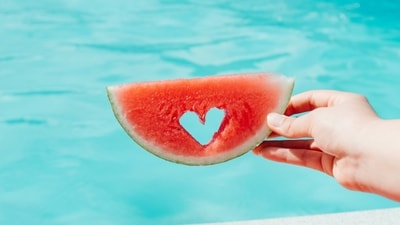 Watermelon by the pool is perfect on a summer day (Unsplash) Watermelon by the pool is perfect on a summer day (Unsplash)