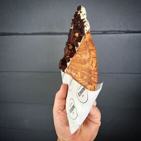 With a unique flat appearance, buttery taste and fun flavours, it's ;grabbing the spotlight (Instagram) With a unique flat appearance, buttery taste and fun flavours, it's ;grabbing the spotlight (Instagram)
