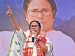 West Bengal chief minister Mamata Banerjee addresses a public meeting in Assam. (ANI)