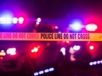 Accident or crime scene cordon tape, police line do not cross. Accident or crime scene cordon tape, police line do not cross.