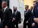 U.S. Secretary of State Antony Blinken arrives for the G7 Foreign Ministers meeting, on the Island of Capri, Italy. (AP) U.S. Secretary of State Antony Blinken arrives for the G7 Foreign Ministers meeting, on the Island of Capri, Italy. (AP)