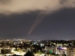 An anti-missile system operates after Iran launched drones and missiles towards Israel, as seen from Ashkelon, Israel. An anti-missile system operates after Iran launched drones and missiles towards Israel, as seen from Ashkelon, Israel.