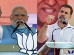 Narendra Modi and Rahul Gandhi to hold election campaigns today.(PTI photos)