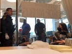 Google employees arrested from Google Cloud CEO Thomas Kurian's California office. Google employees arrested from Google Cloud CEO Thomas Kurian's California office.