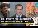 U.S. REBUFFS PAK JOURNALIST ON MODI SPEECH QUESTION... U.S. REBUFFS PAK JOURNALIST ON MODI SPEECH QUESTION...