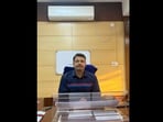 Snapshot of IAS officer Jatin Yadav. Snapshot of IAS officer Jatin Yadav.